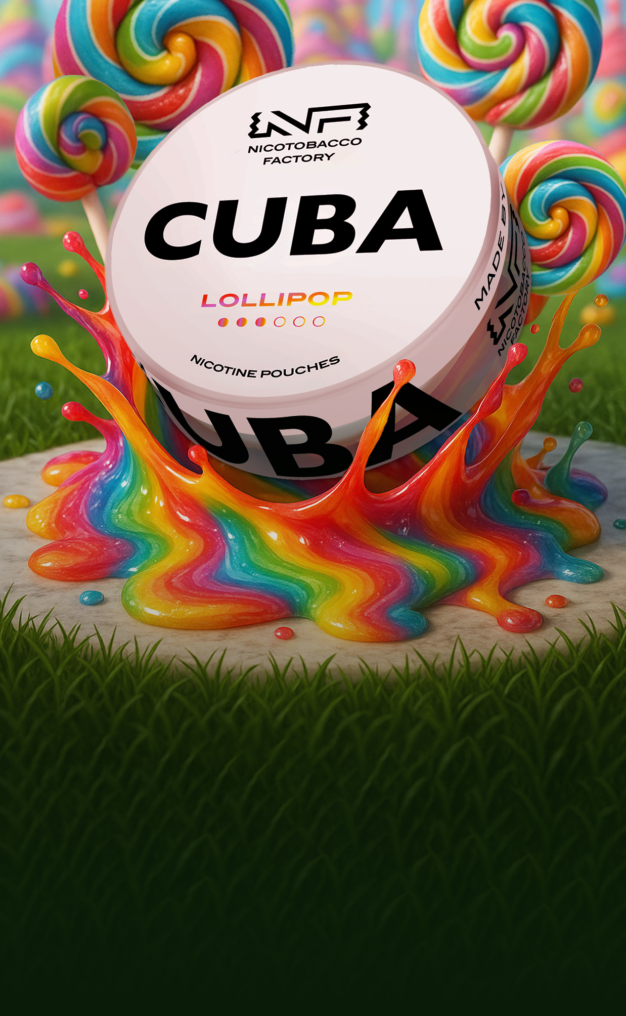 Cuba White Lollipop nicotine pouches