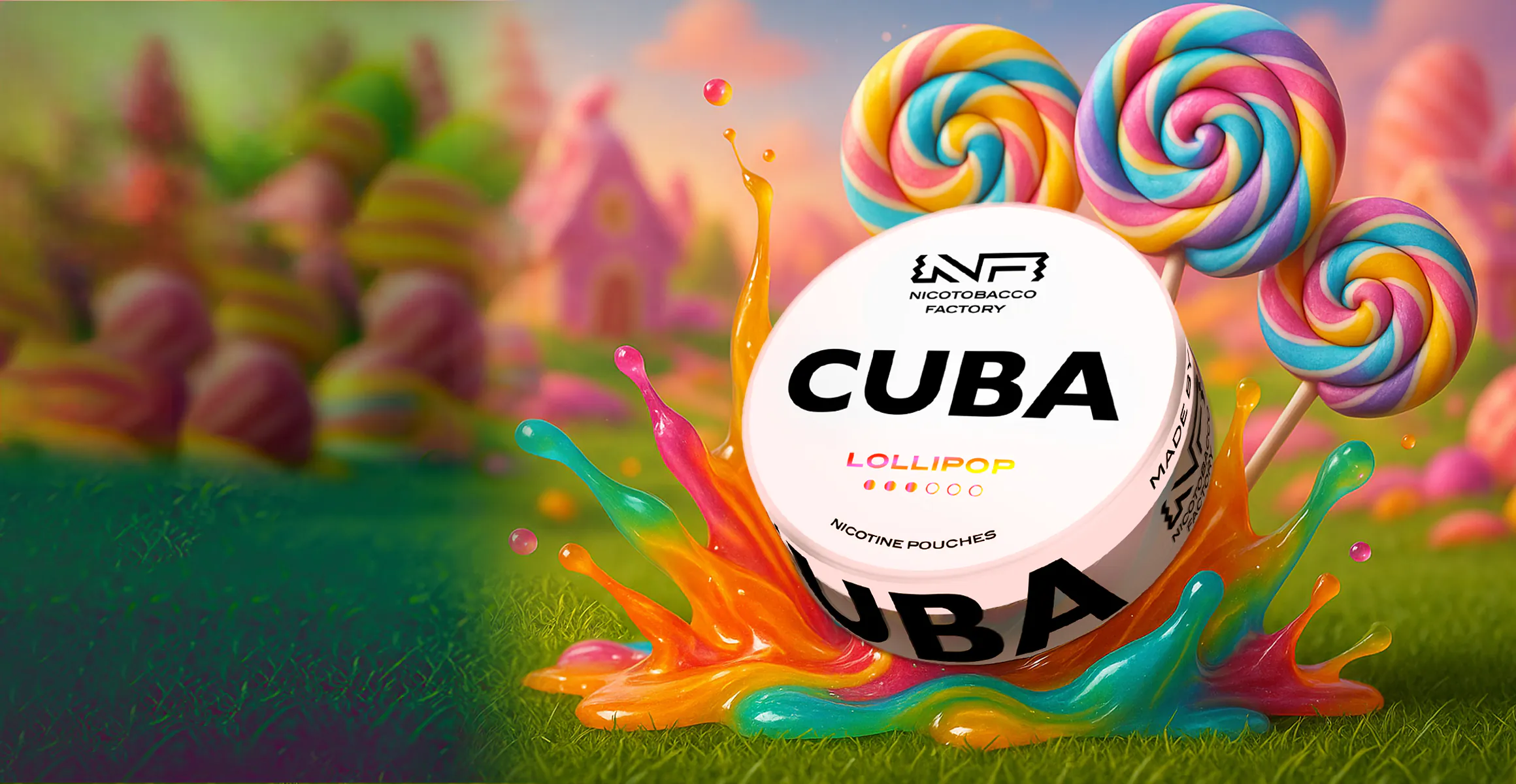 Cuba White Lollipop nicotine pouches