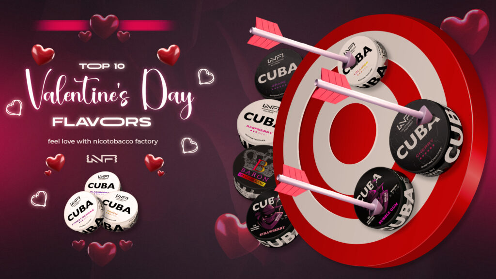 Valentine's Day nicotine pouches