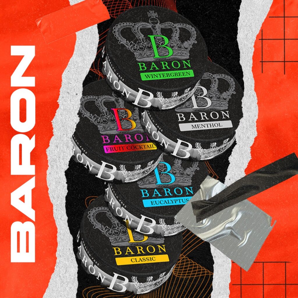 Baron line nicotine pouches & snus