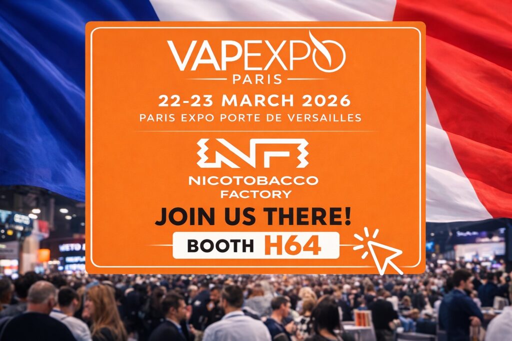 Nicotobacco Factory to Exhibit at Vapexpo Paris 2026