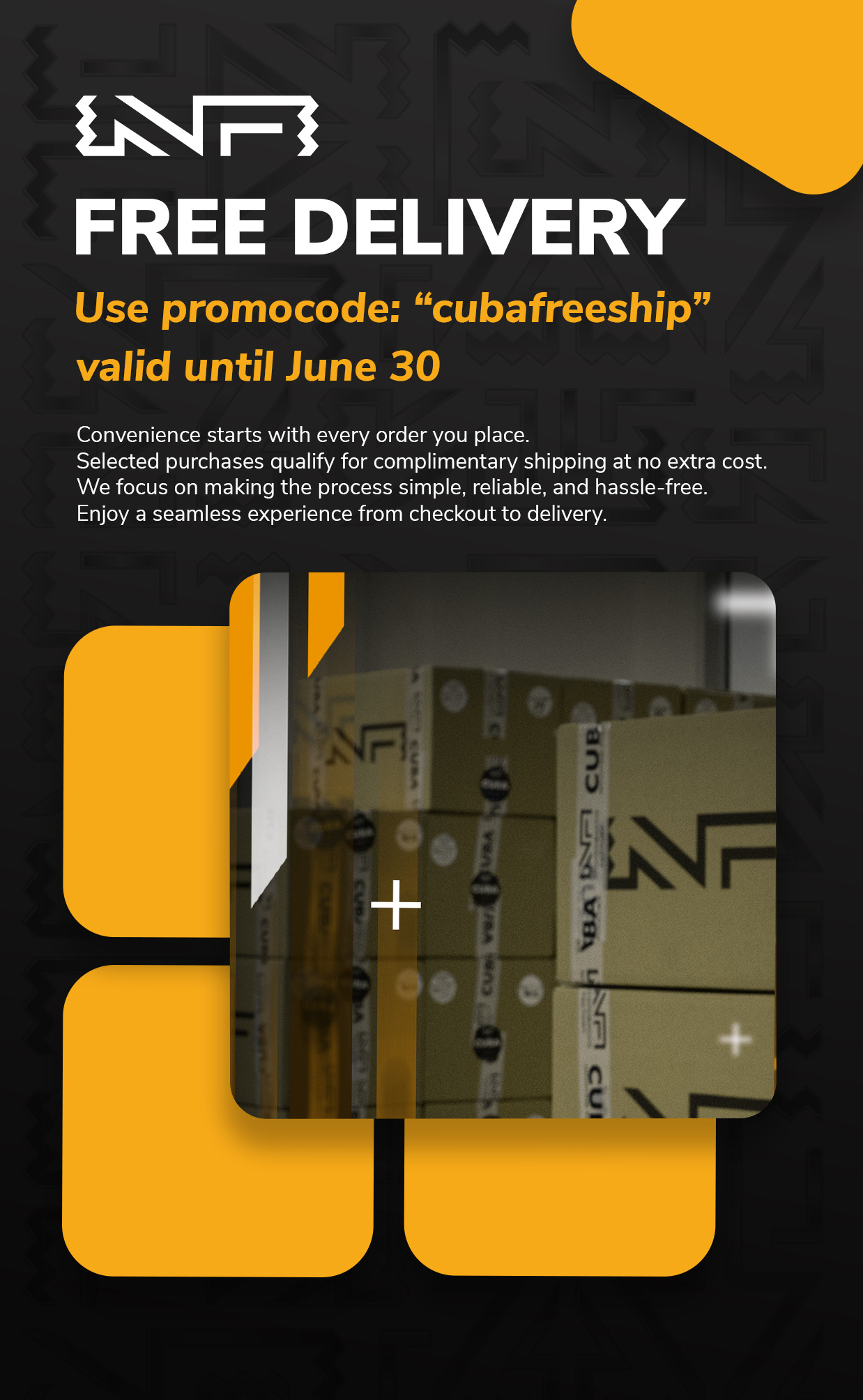 Nicotine pouches with free delivery