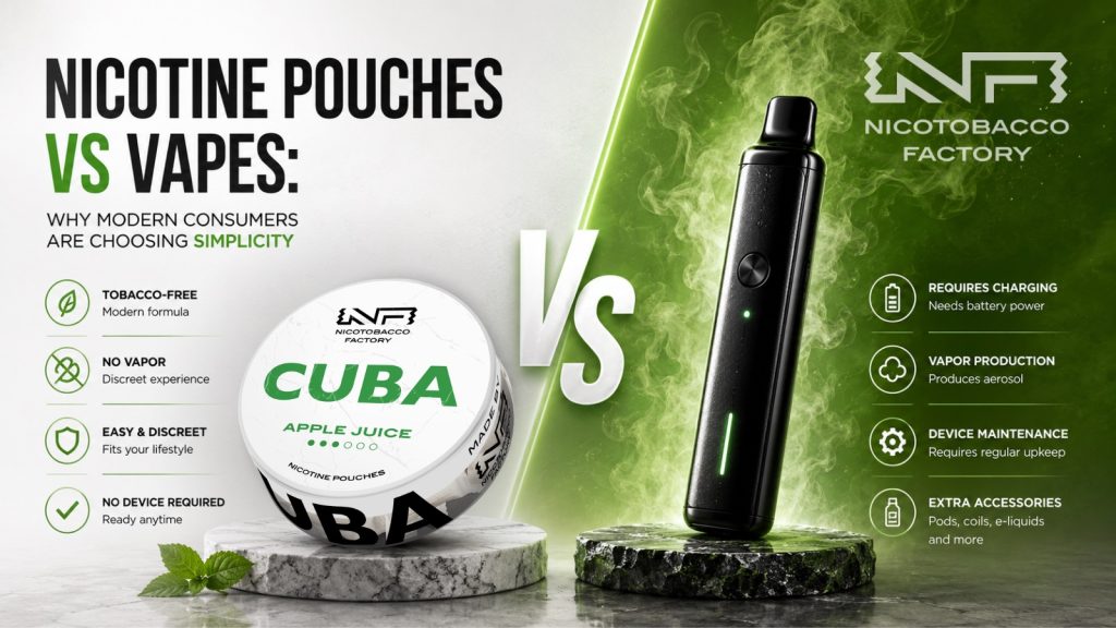 nicotine pouches vs vape