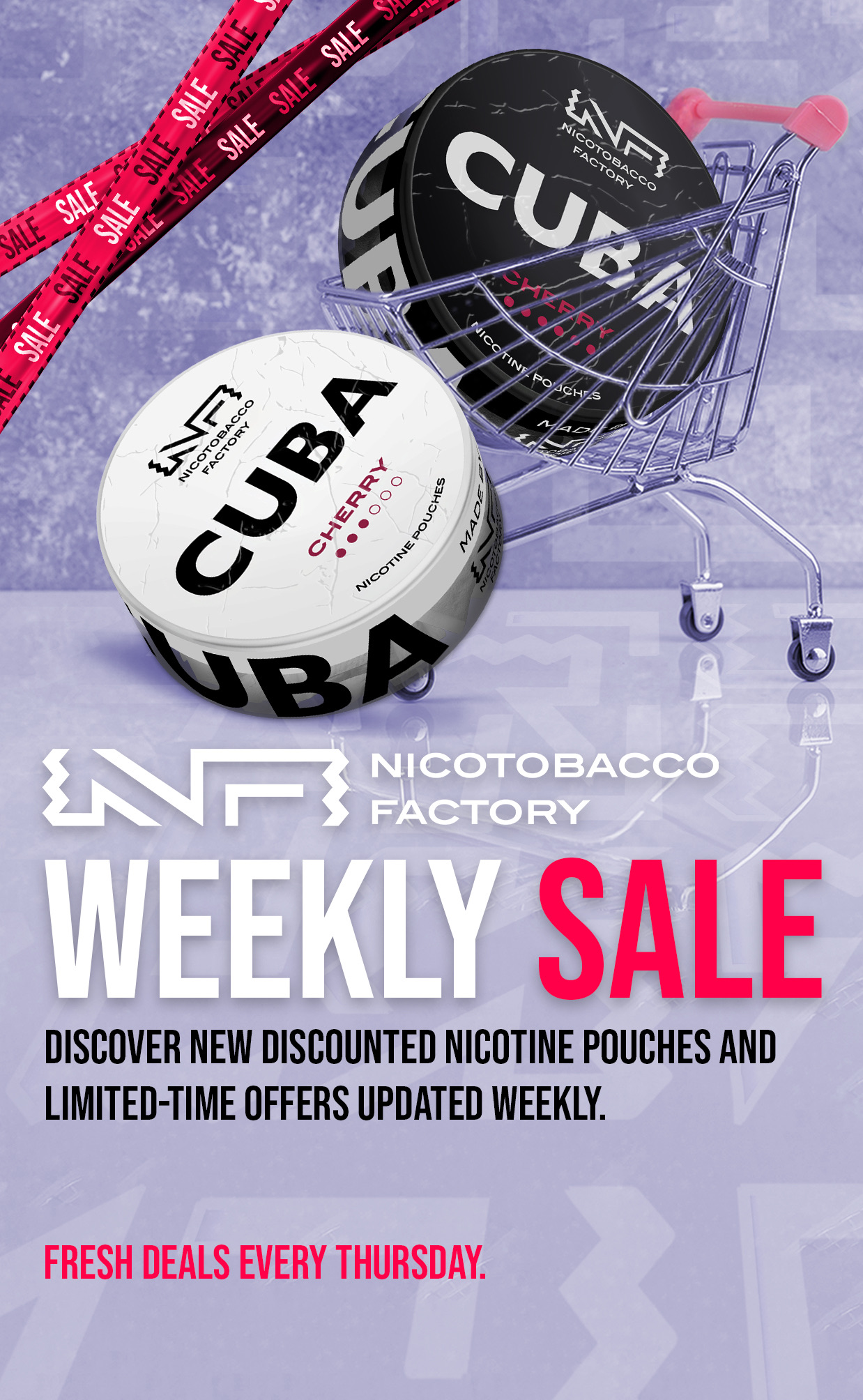 Nicotine pouches sale