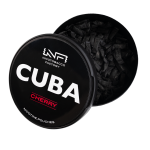 CUBA Black Cherry Megacan nicotine pouches