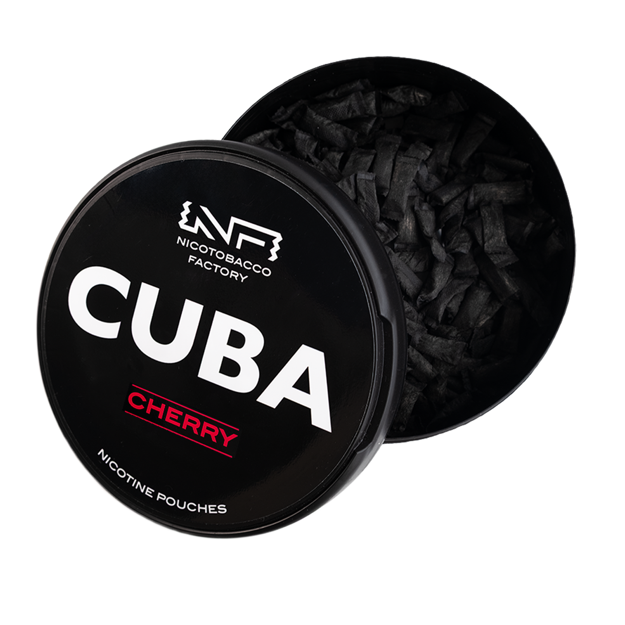 CUBA Black Cherry Megacan nicotine pouches