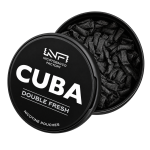 cuba black double fresh megacan nicotine pouches
