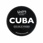 cuba black double fresh megacan nicotine pouches snus