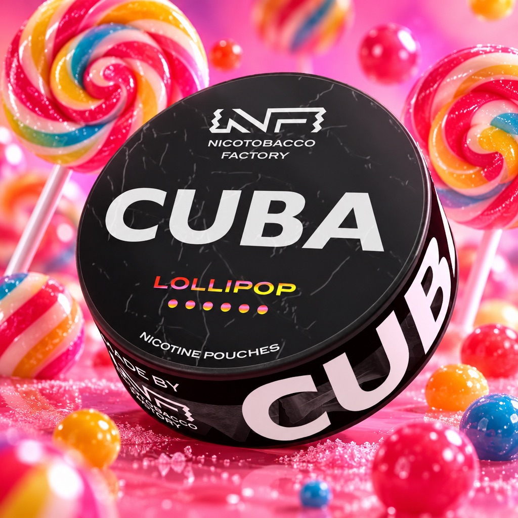 Cuba Black Lollipop nicotine pouches