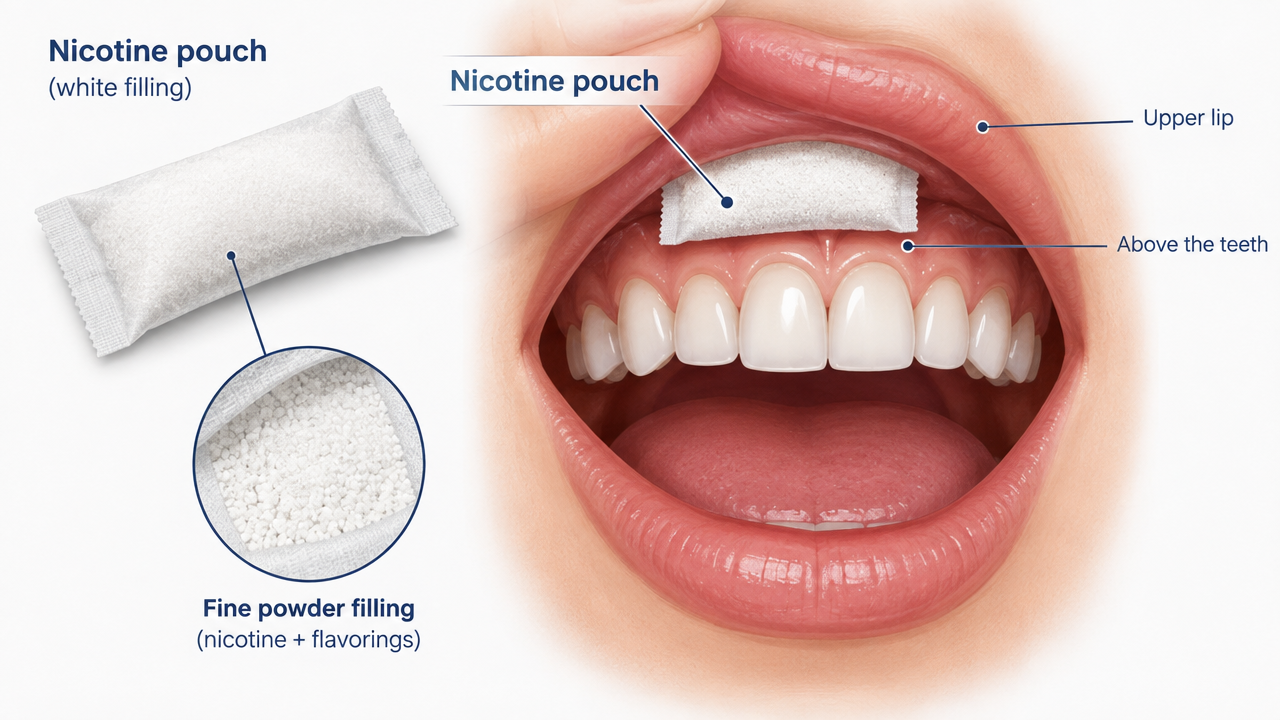 Nicotine Pouches and mouth