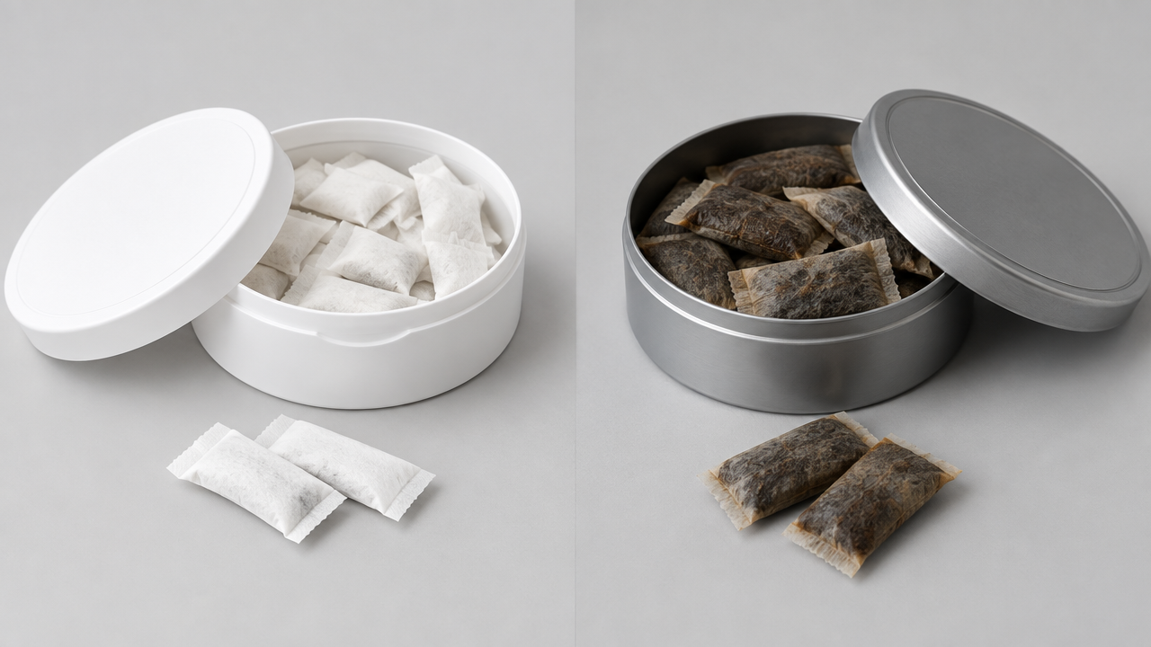 Nicotine pouches vs snus